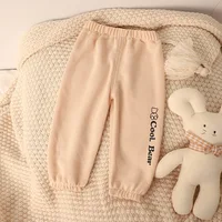 1-5years Kids Pants Spring Autumn Baby Boys Girls Sweapant Korean Style Loose Children Leisure Pants 3