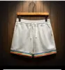 Summer Cotton Sports Casual Shorts Men's Three-quarter Pants Plus Size Casual Men's Drawstring Pants Rainbow Print 3