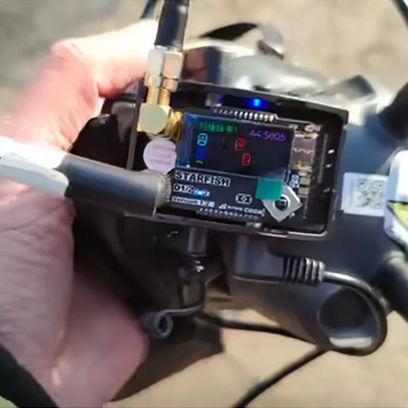 BAYCK STARFISH D1 Module Récepteur 5.8G Double Antenne pour Fatshark Skyzone FPV