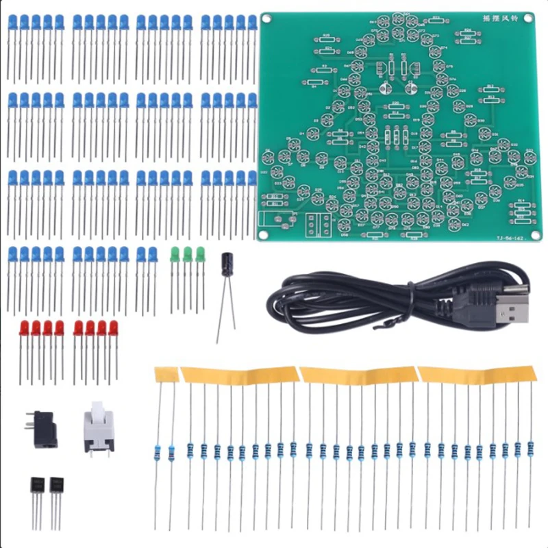 DIY Wiring Kit Windchime Educational Learning Electronics Kit Swing Set PCB  Kit
