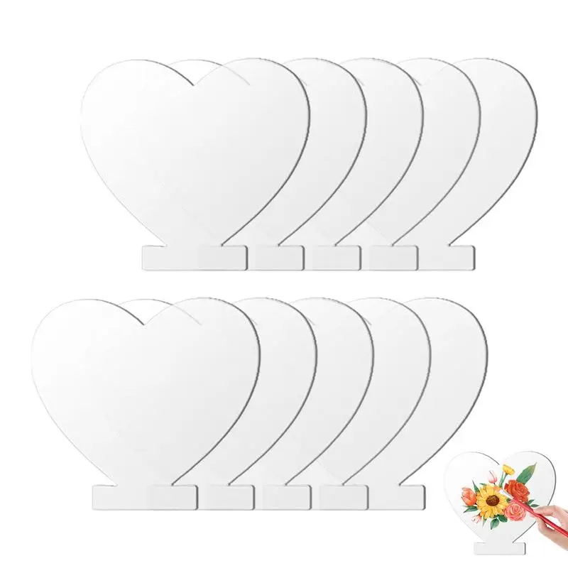10 шт./упаковка, прозрачные листы из акрила