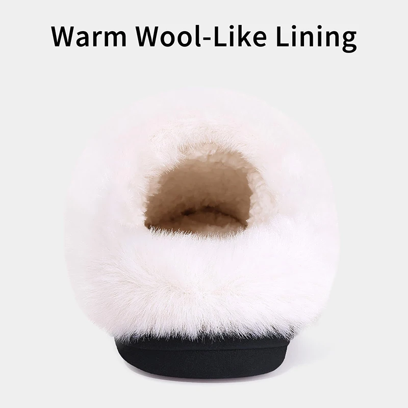 Women Winter Cotton Slippers Comfortable Chenille Textured