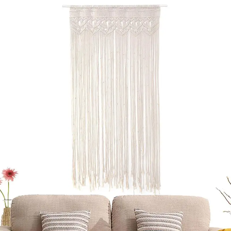 

Bohemian Macrame Wall Hangings ArtChic Bohemian Handmade Woven Tapestry Elegant Apartment Bedroom Dorm Room Door Decoration