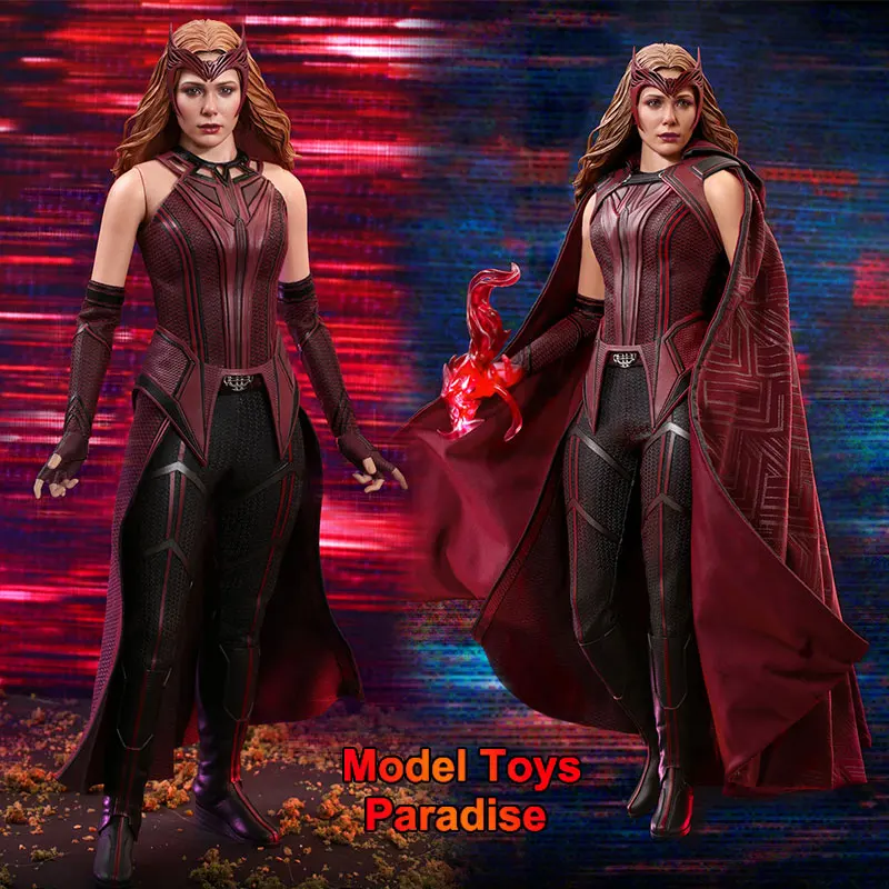 

HOTTOYS HT TMS036 1/6 Women Soldier Scarlet Witch Super Hero Full Set 12inch Action Figure Collectible Toys Gifts