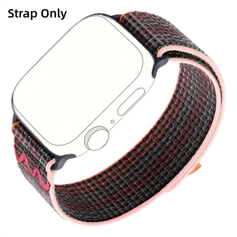 Nylon Sport Loop Bracelet for Apple Watch - Stylish and Durable Strap Replacement