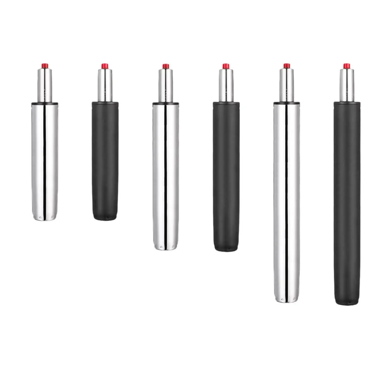 เก้าอี้ยกแก๊สเก้าอี้กระบอกอุปกรณ์เสริมโลหะทนทานติดตั้งง่ายเปลี่ยนเก้าอี้ Air Rod สําหรับ Office เก้าอี้เก้าอี้ล้อเลื่อน 1