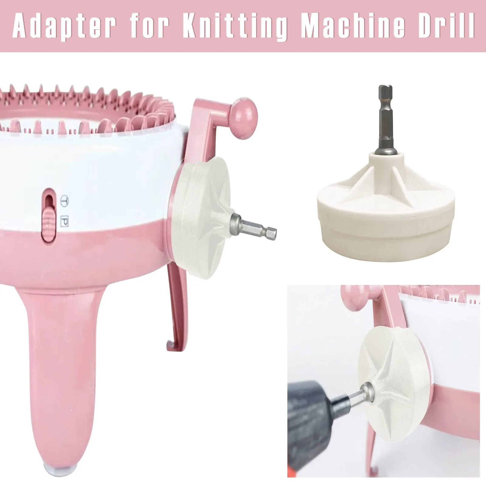Machine Spinning Machine Drill Adapter For Knitting 1PCS Knitting Adapter Special Tools & Home Improvement