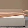 100% Bamboo Bed Sheet Set Luxury 3 Pieces Bedding Set (1pc Fitted Sheet and 2pcs Pillowcase) Non-Slip Mattress Cover for 100/160 4