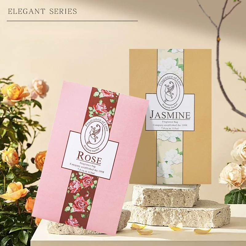 Deodorant Sachet Bags Fragrance Bags 5pcs Hanging Fragrant Natural Sachet Aromatherapy Bag For Wardrobe Closet Car