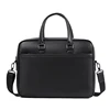 Double Zipper Men Bags Genuine Leather Men Briefcase Bag Business Leather Laptop Bag Shoulder Fashion Office Male Handbag Large 6