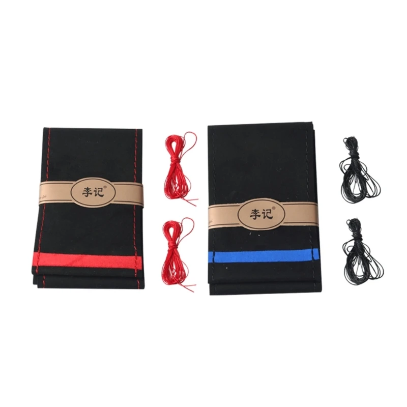 

1 Steering Wheel Cover set Hand Stitched Wrap for Car Anti Slip Protector DIY Sewing in Comfort and Style Durable