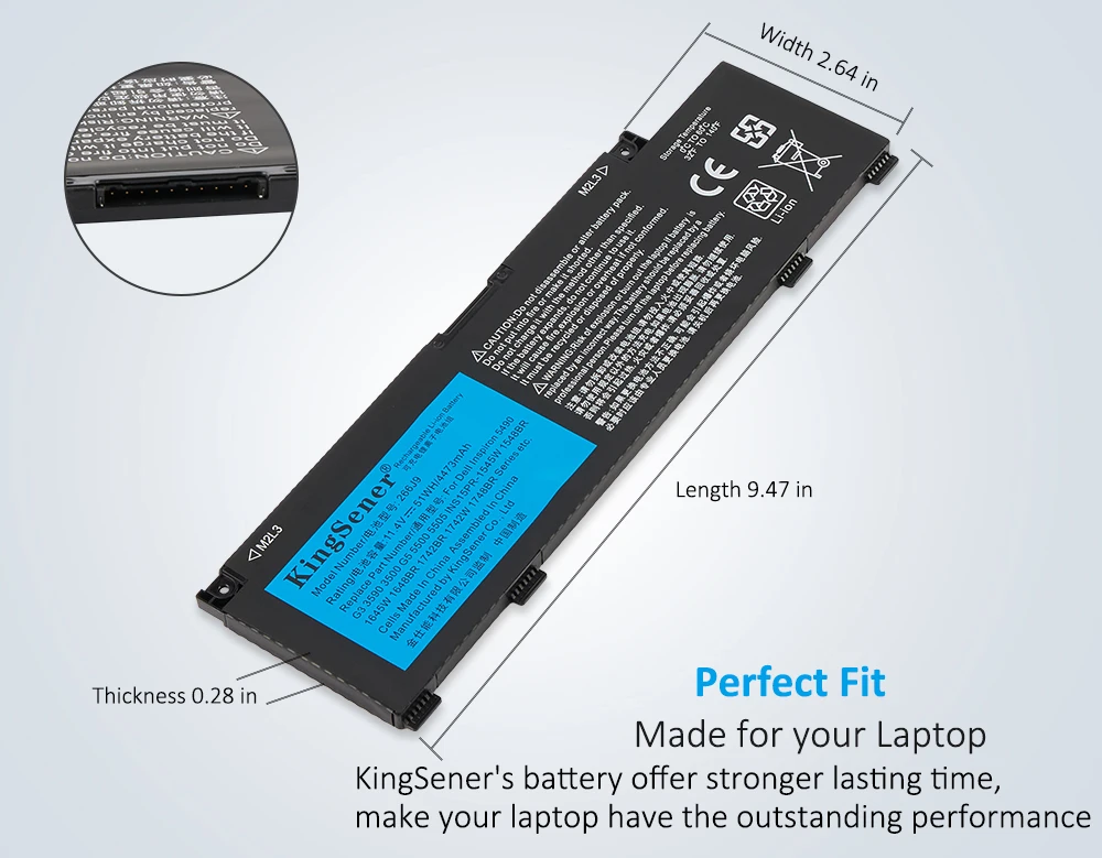 Bateria dell 14 5490