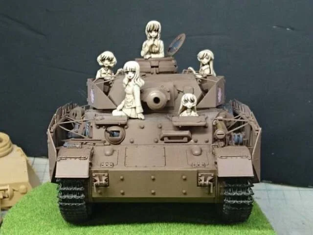 1/35 최종 장 Big Wash Anglerfish Group West Live Meihui 수지 군인 모델 키트 GK 손으로 만든 조립되지 않은 도색되지 않은