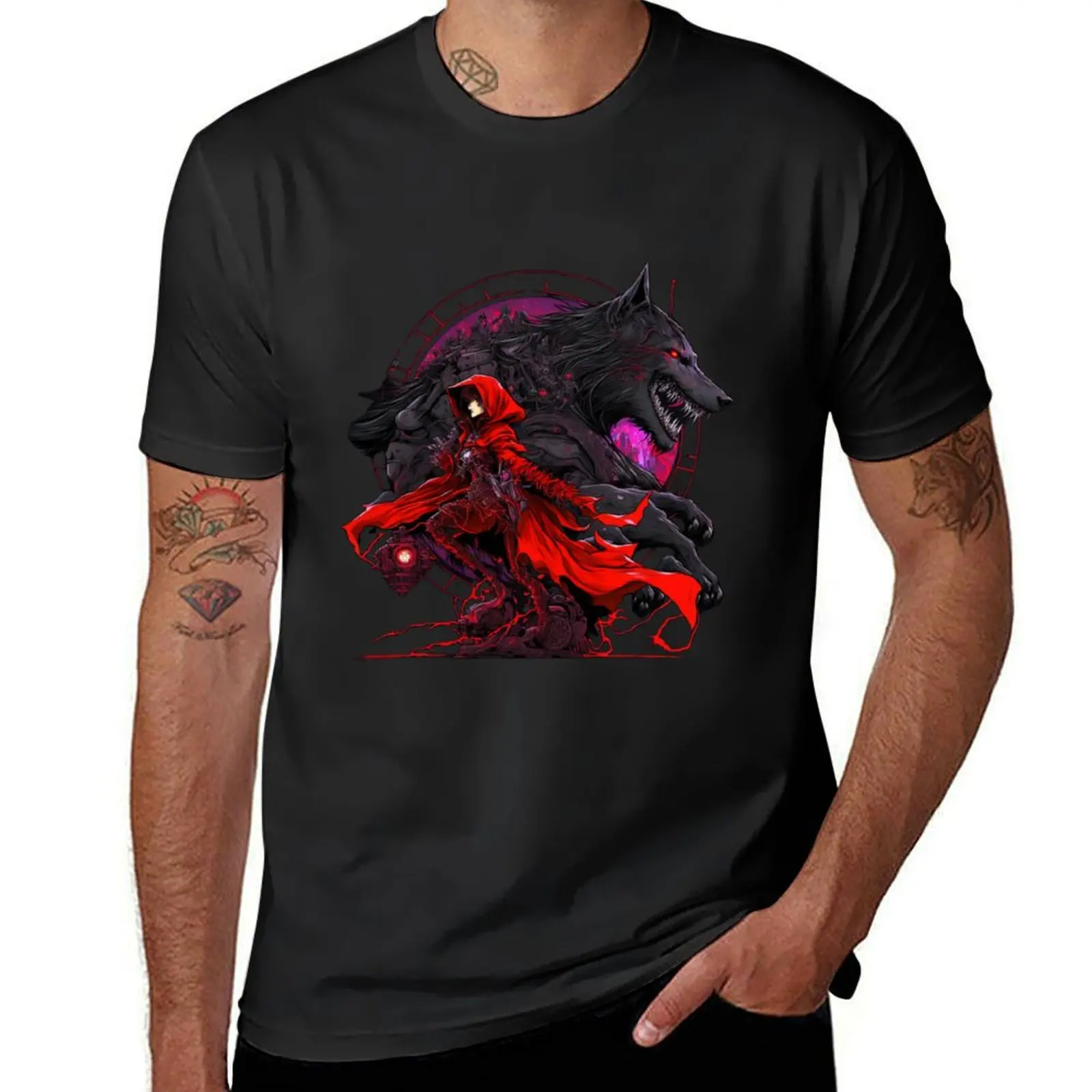 

Scarlet Wolf T-Shirt funnys customs customs design your own designer t shirt men