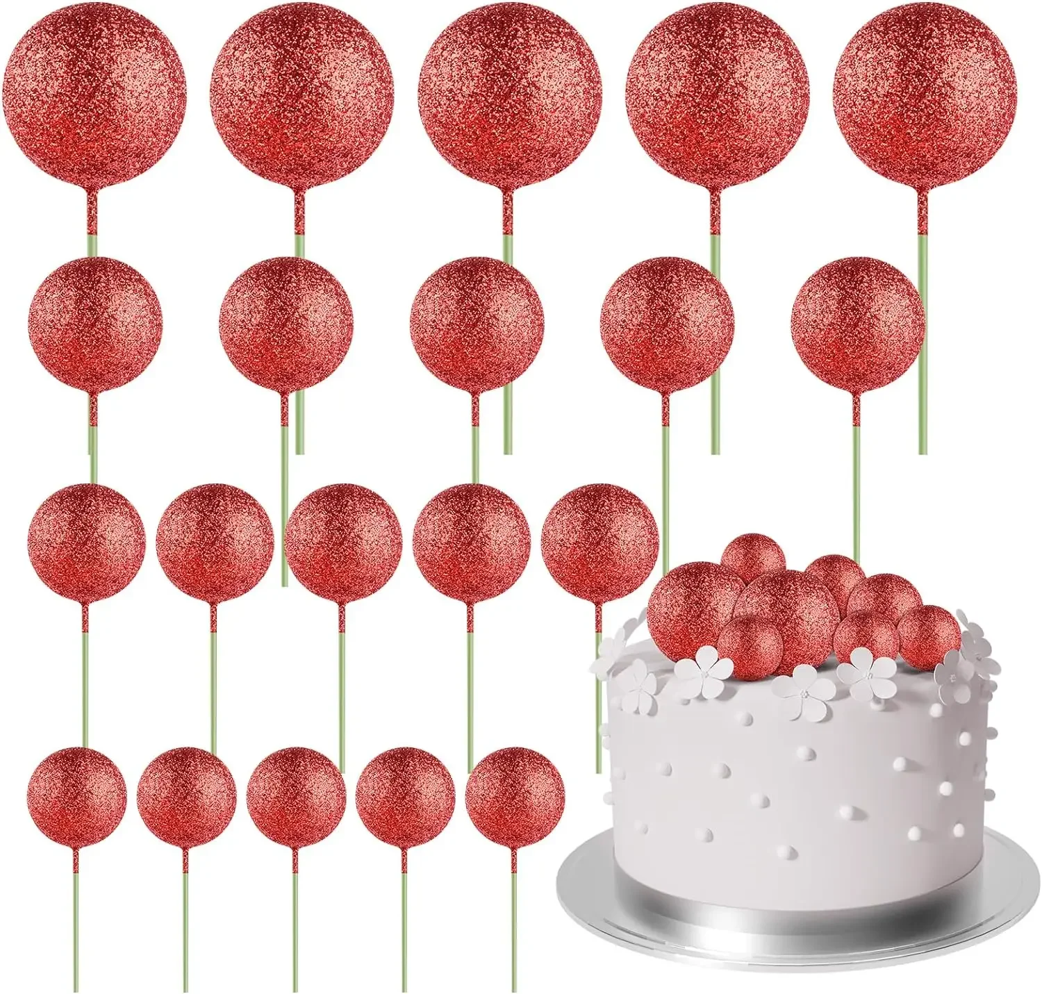 Glitter Red