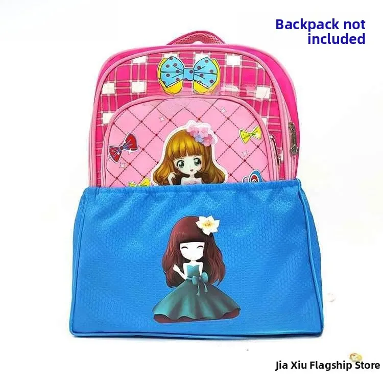 Teal blue daffodil girl