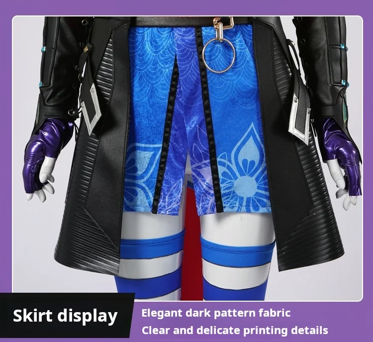 Marvel Rivals: Betsy Braddock (Psylocke) | Blue Cosplay Costume Set 32 Marvel Rivals Psylocke Cosplay Costume for Women (Unofficial)