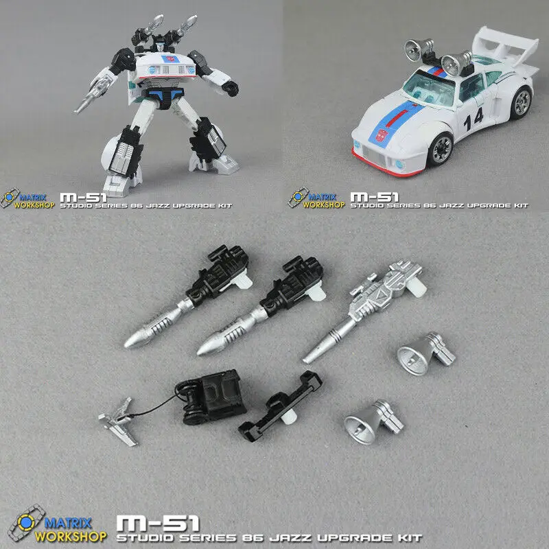 Новая матричная мастерская Φ M51, набор для обновления оружия для трансформера SS86 JAZZ, экшн-фигурки, игрушки, аксессуары