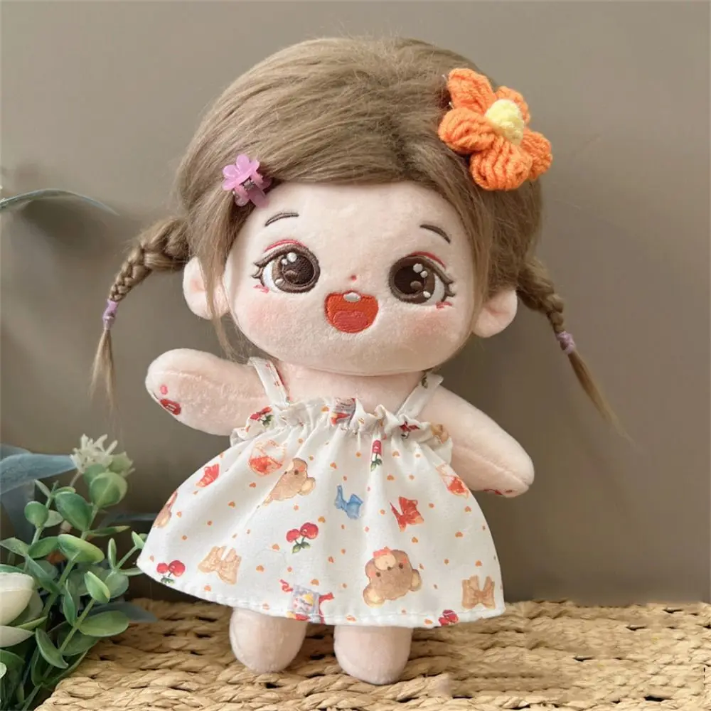 

DIY Clothing Cotton Doll Dress Suit Dress 20cm Cotton Doll Clothes Headwear Kawaii Idol Dolls Skirt Children's Gift