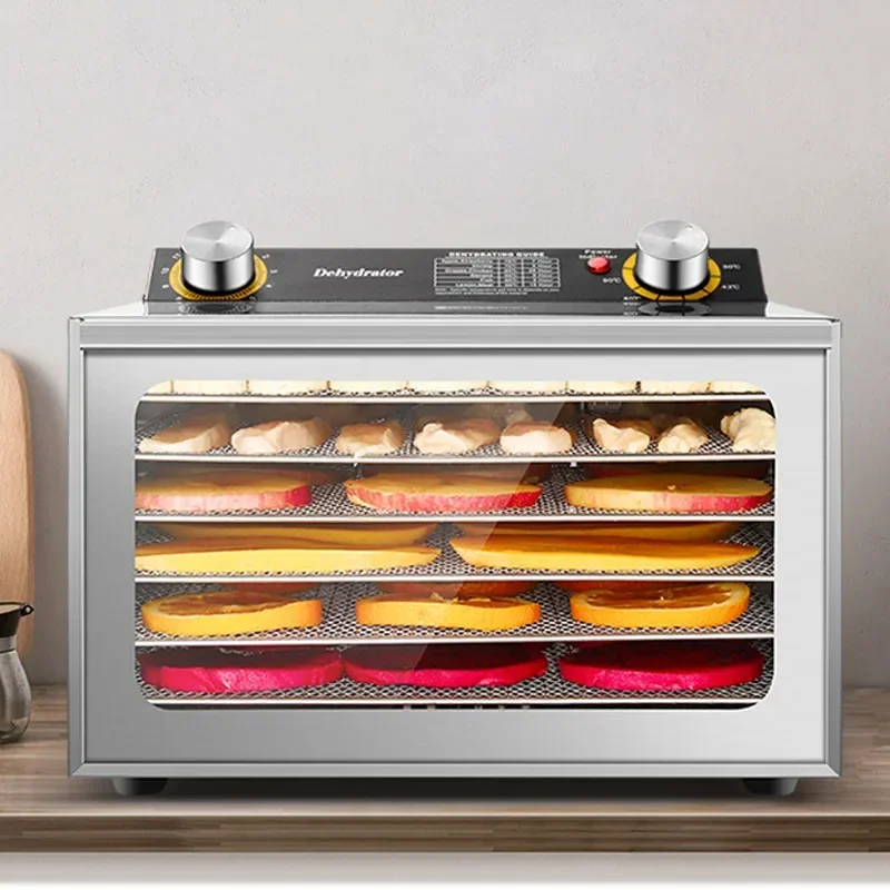 Dried Fruit Machine Fruit Drying Machine Food Home Commercial Vegetable Pet Snack  Medicinal  Dehydration Small Multi-function 3