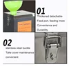 Electric Garlic Peeler 200W 220V Garlic Peeling Machine Stainless Steel Grain Separator Restaurant Barbecue Commercial Home Use 6