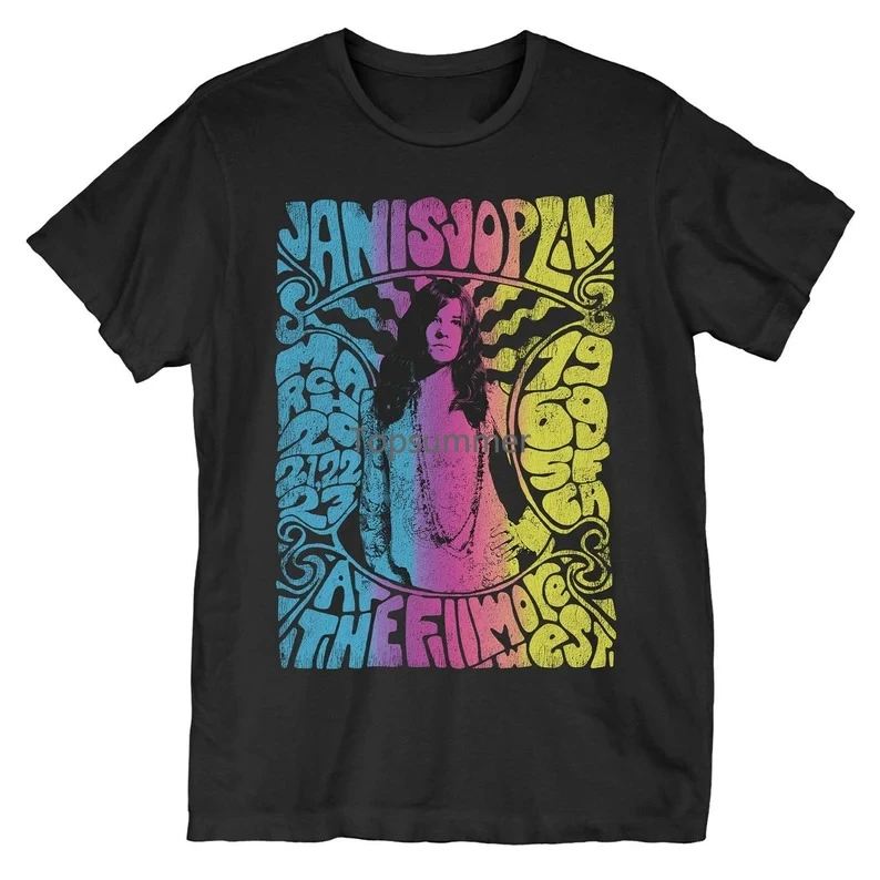 

Rare! Janis Joplin - At The Filmore T-Shirt Tee Unisex S-5Xl Ss261
