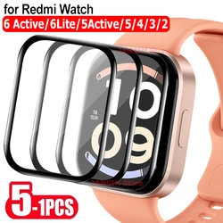 3D Curved Anti - Scratch Screen Protector - 5 PCS (Redmi Watch 5 Active)