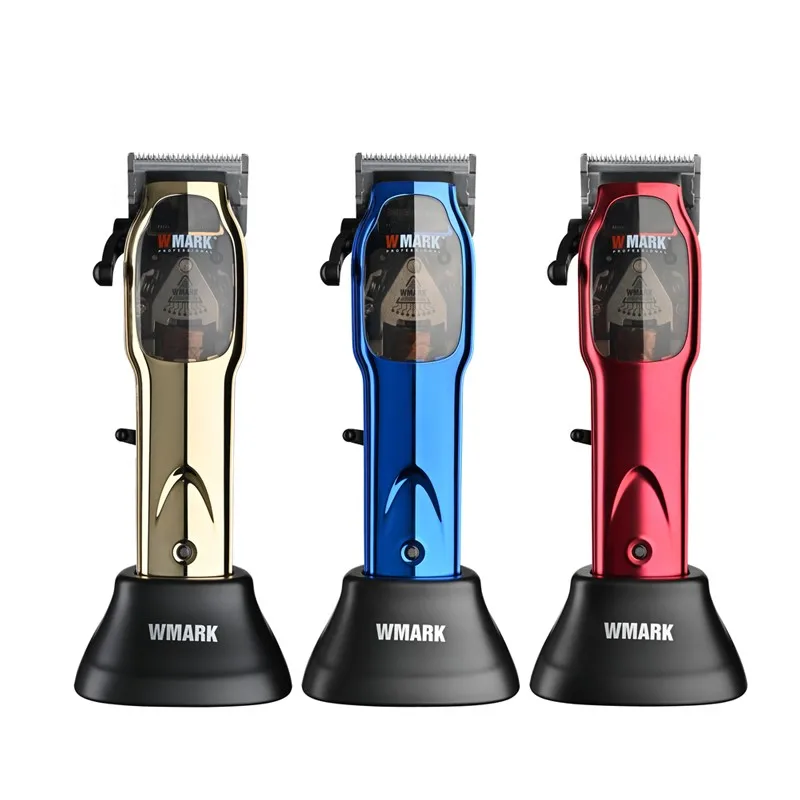 

2023 Высококачественная профессиональная машинка для стрижки волос с микроскопами и магнитным двигателем 9000 об/мин, двигатель 9 В с подставкой для зарядки, триммер