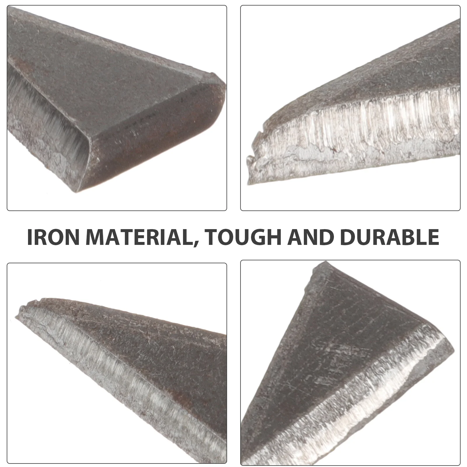 Wedge Outdoor Stuff Metal Hammer Tool Durable Wrought Iron Handle Wedges Plastic 5
