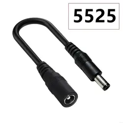 Universal DC Adapter Converter Plug - Female to XLR 3 - Pin Connector Adapter (5.5x2.5 male)