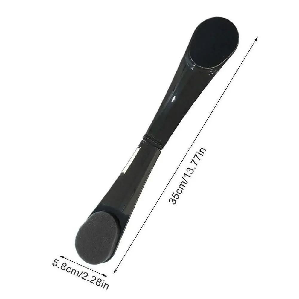 Easy To Use Color Random Back Applicator Velvet Cloth Sponge Lotion Applicator Brush Foldable Self-adjust Body Care Tool Cream 4