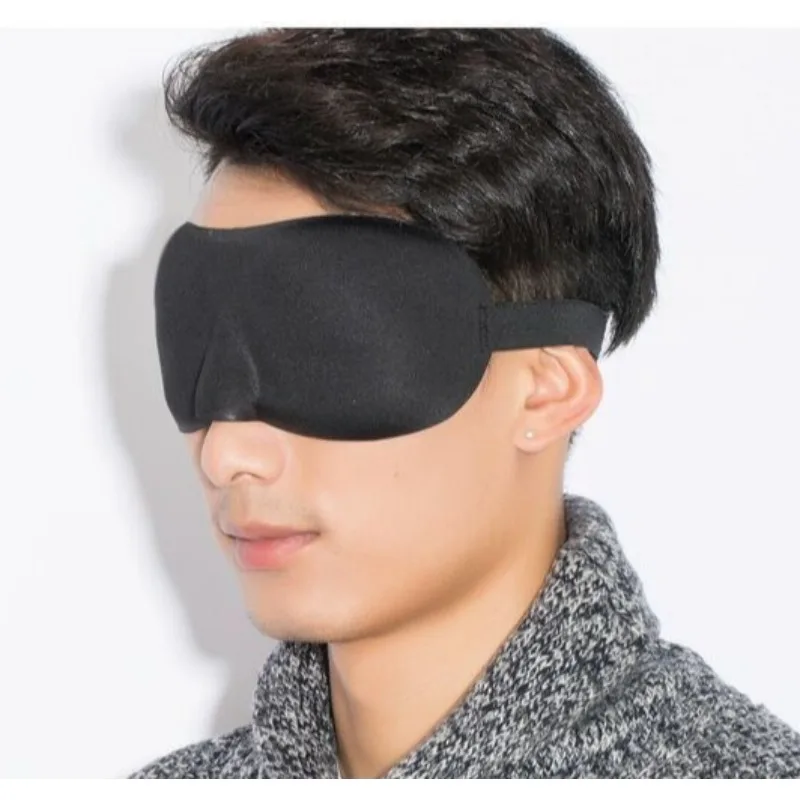 Sleep Mask 3D Blindfold Concave Molded Night Face Mask Block Out Light Women Men Eyepatch