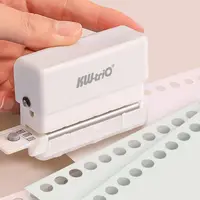 1PC Hot New Fit A4 A5 B5 Loose Leaf Paper 6 Holes Hole Puncher Planner Scrapbooking Paper Binding Standard Hole Punch Machine 1