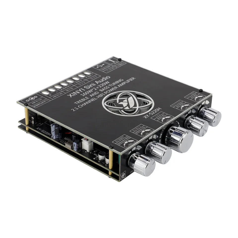 Carte Ampli Bluetooth TDA7498E 160Wx2 - Pour DIY Audio, Home Studio, Sono Maison (12-36V)