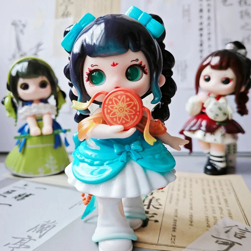 RIIZE 中国上海ポップアップ限定　ブラインドボックス（blind box） Ziyuli-中国風のスタイルのブラインドボックス,夢のような絵画