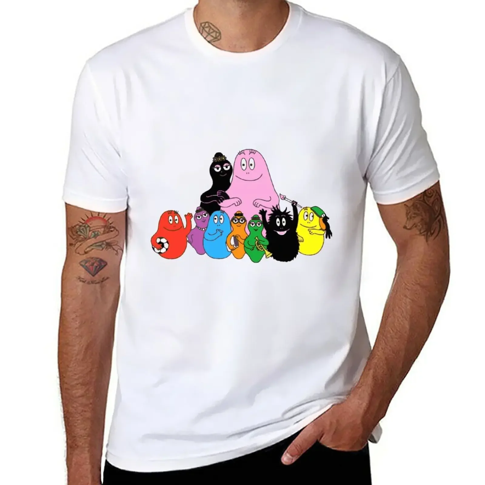 

Barba T-Shirt vintage clothes summer tops black t-shirts for men