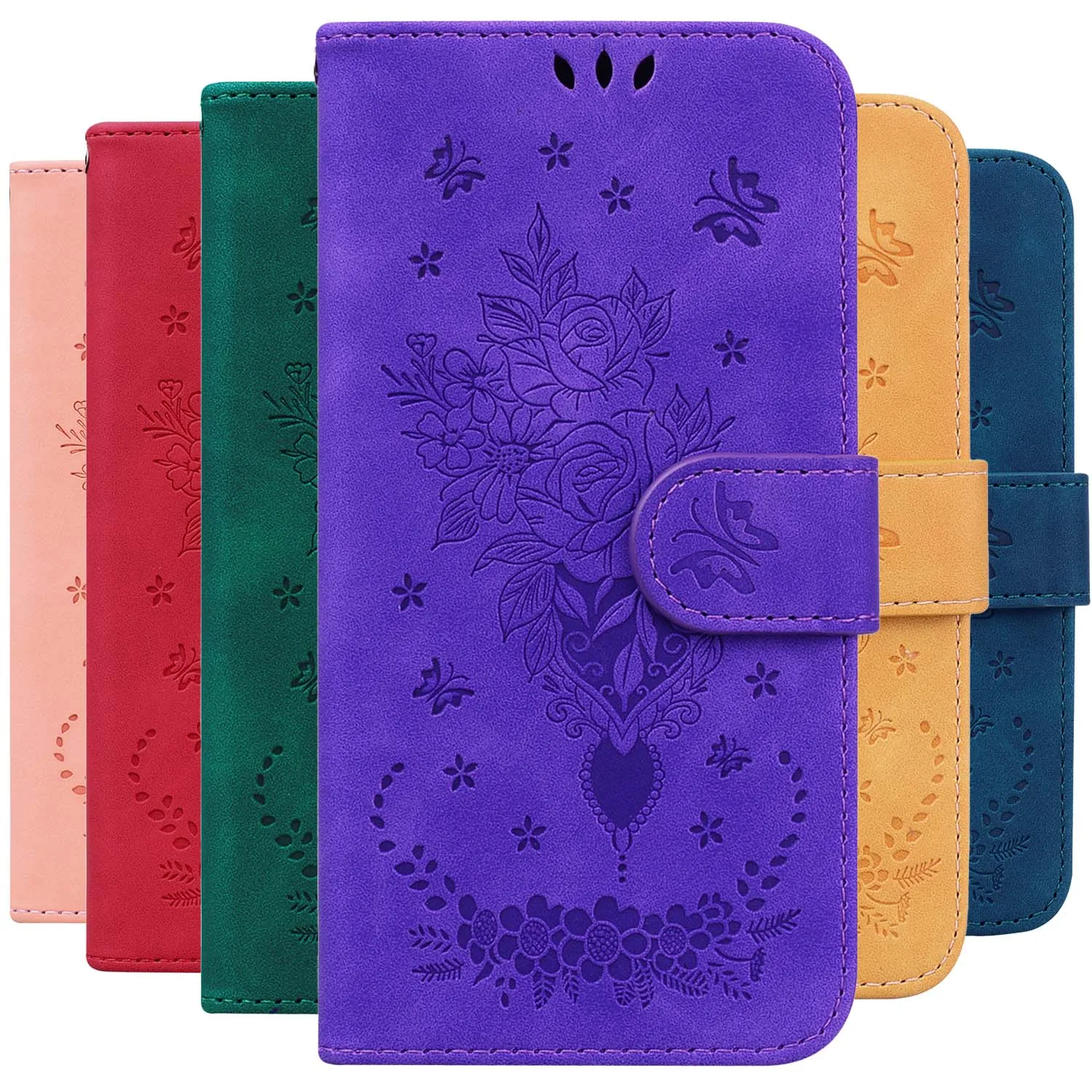 

Flip Wallet Case For OPPO A17 A17K A57 A77 A96 A5 2020 A9 2020 A52 A72 A92 A53 A53S A73 A93 A54 A74 A94 5G Leather Phone Cover