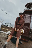 AS AW25 trendy oversize Sports wear + Quick-drying pleat skirt cover knee set woman clothes - Image 4