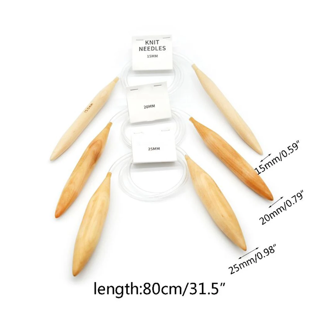 

Hand Sewing Knitting Needle Thick 15mm/20mm/25mm Needle Durable Craft Tool for Precise and Intricate Stitching