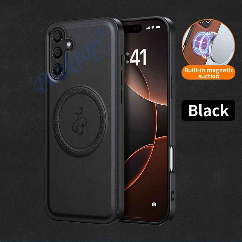 Durable Anti-Scratch Phone Case with Magnetic Ring Holder