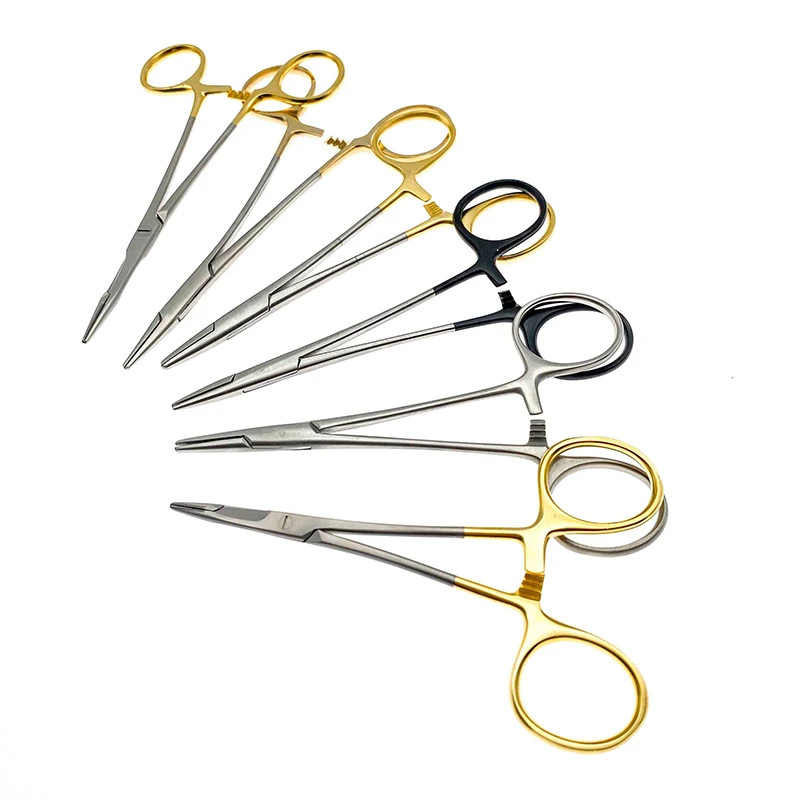 

Stainless steel Needle clamp Needle Holder Straight tip pliers Surgical forceps Surgical Instruments