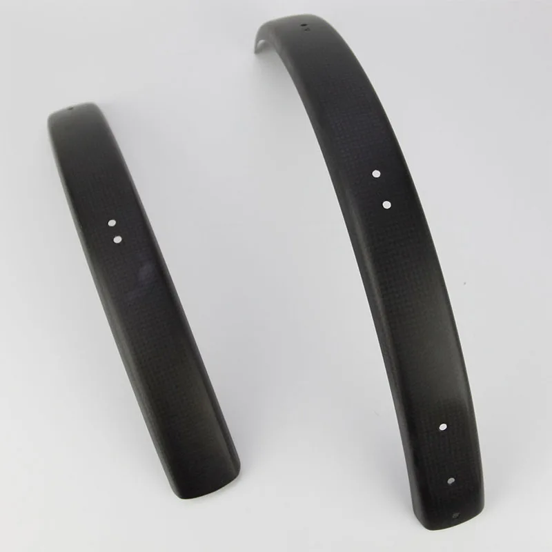 2pcs carbon fiber bicycle fender for Brompton Folding bike front and rear mudguard fender