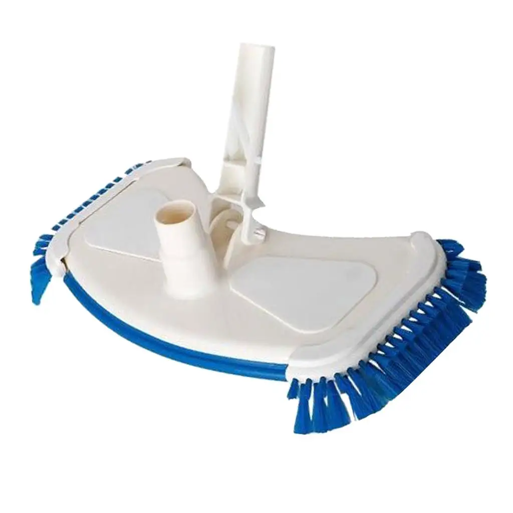 1 Pack 14' Weighted Flexible Concrete Swimming Pool Vacuum Head With