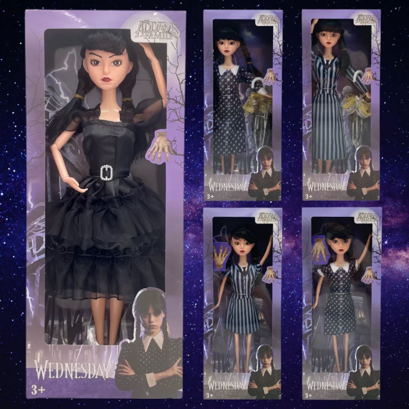 

2023 New Arrivals Cute Toy Addams Family Doll Wednesday Addams Doll Children's Soothing Toys Birthday Gift Christmas Gift