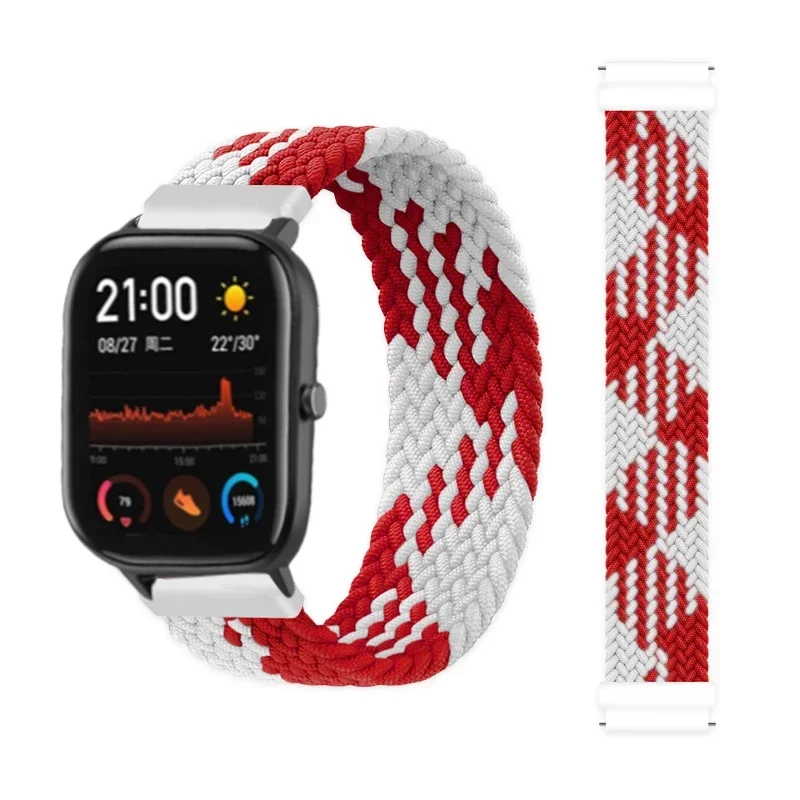 Braided Bracelet Wristband – Premium Smartwatch Strap, 20mm/22mm