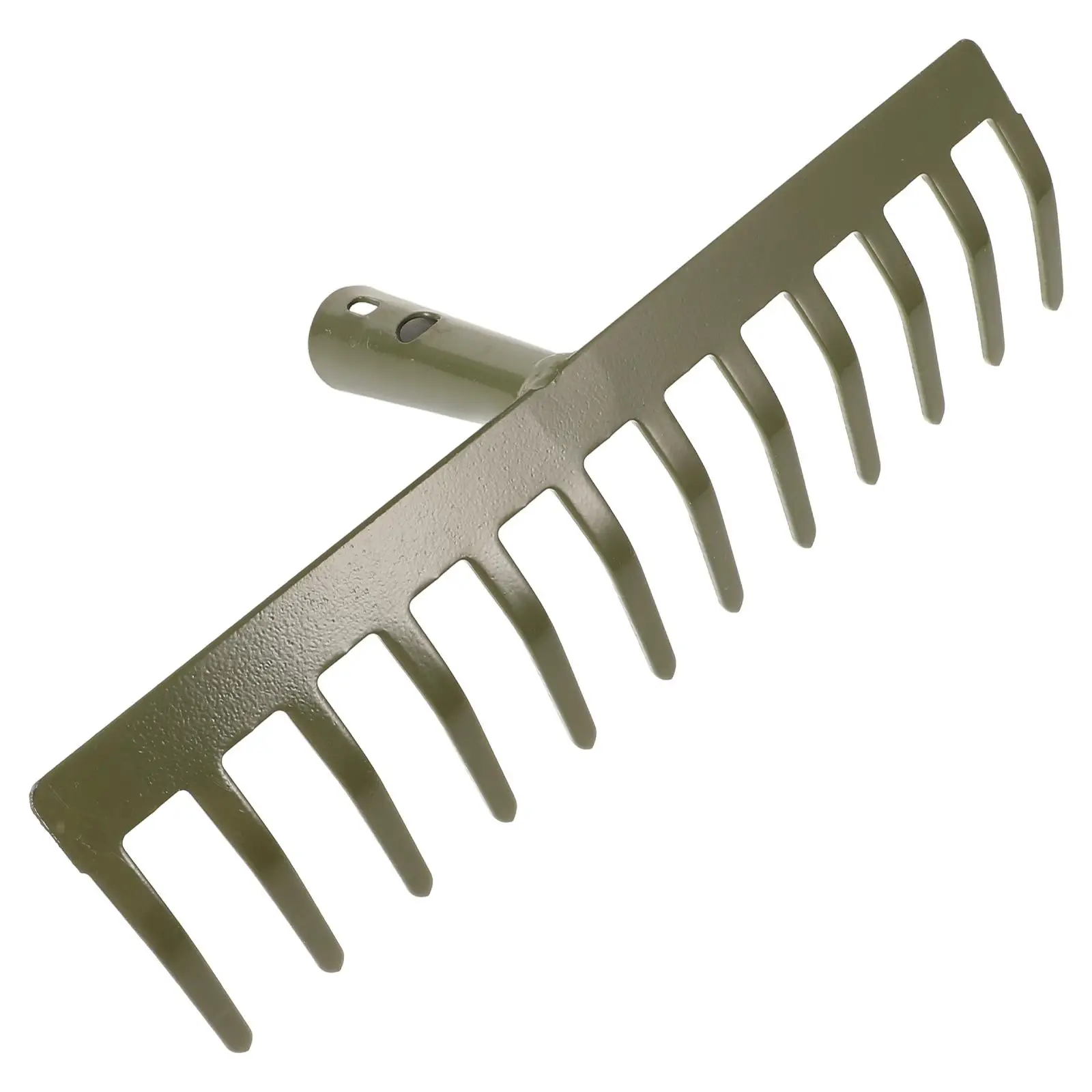 Ergonomic Garden Rake Durable Tines Lawn Levelling Rake Small Garden Hand Tool Leaf Rakes For Farming