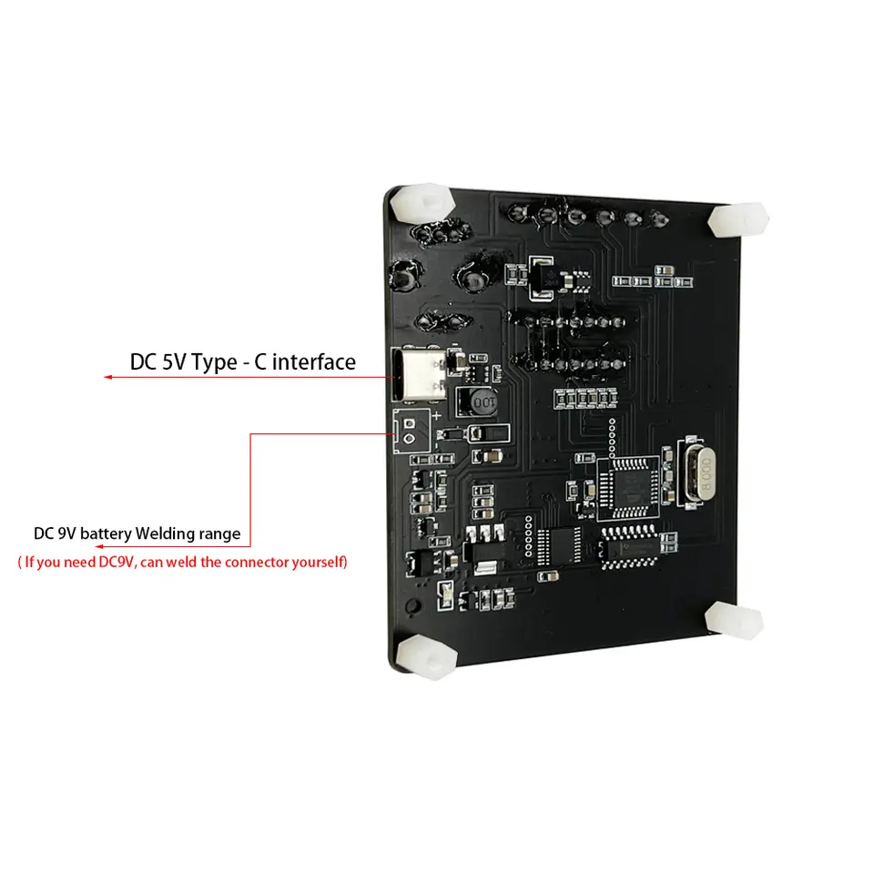 GM328A Transistor Diode LCD Tester LCR Capacitance ESR Voltage Frequency Meter PWM Square Wave Signal Generator Electronic Kits image 3