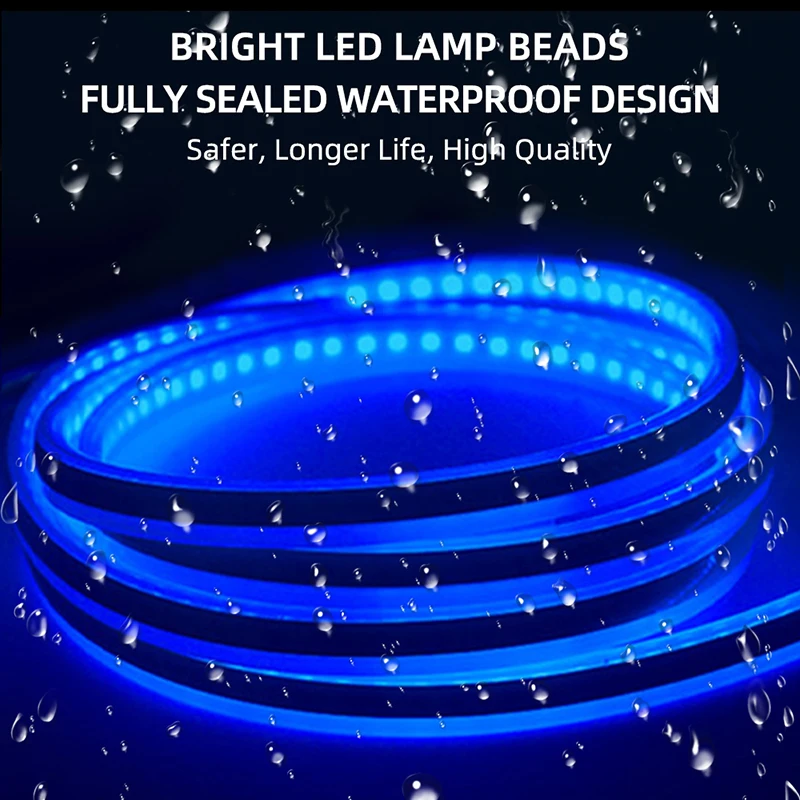 LED Hood DRL Light Strip 5