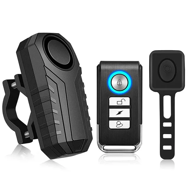 Motorcycle Alarm Anti-Theft Remote Control 113dB Wireless Bike Alarm Security Protection Waterproof Electric Car Alarm