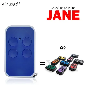 JANE-Q2 차고 문 원격 제어 복제 26MHz-41MHz 고정 코드, JANE 원격 제어 게이트 오프너 송신기 키